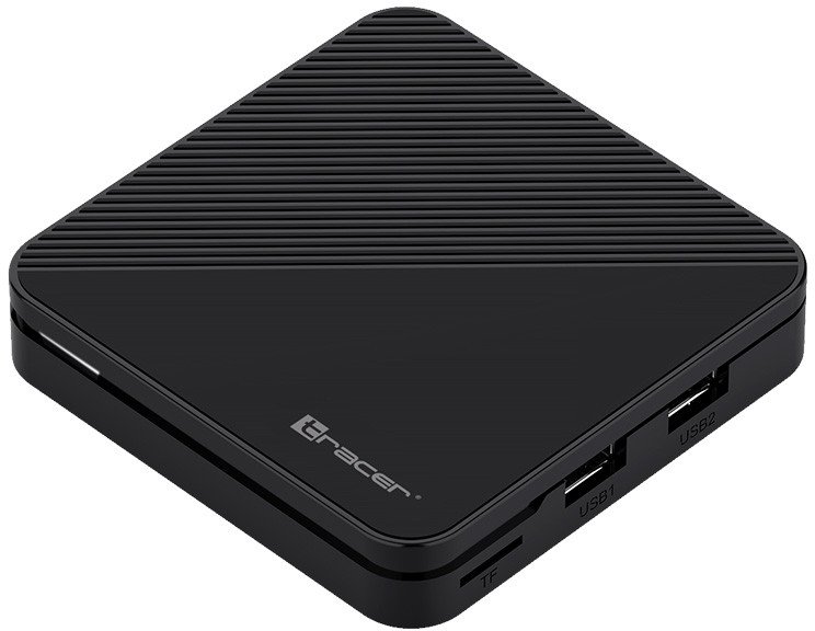 TV Box Tracer мултимедијален плеер, Android 14, 4K HDR, црн