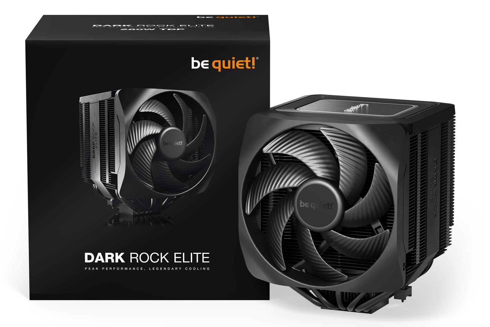 Ftohës me ujë Be quiet! Dark Rock Elite, 13.5 cm, i zi