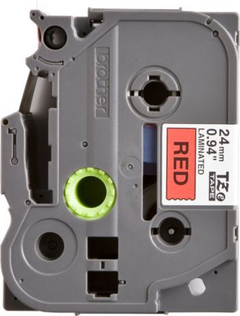Shirit i laminuar Brother TZE-451, 24mm, 8m, i kuq