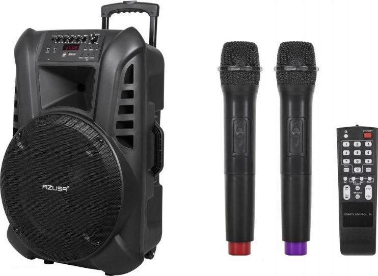 Altoparlant portativ Column Azusa MIK0134EU, 60W, 15", i zi