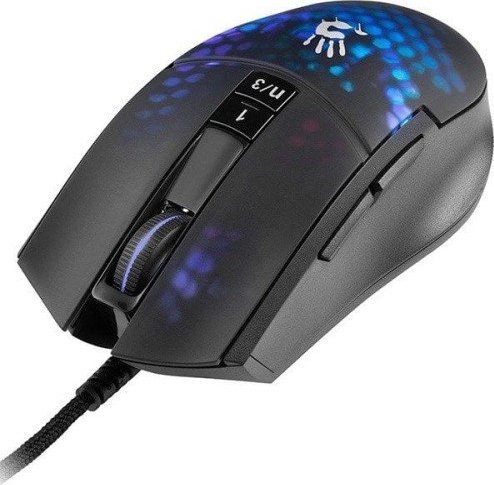 Maus gaming A4Tech Bloody L65 Max, 16000 DPI, RGB, i zi