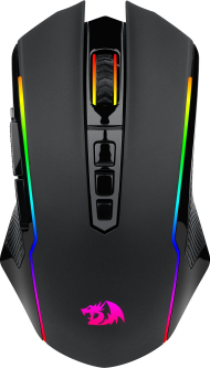 Maus gaming Redragon Nix M914 RGB, pa kabllo, 10000 DPI, i zi