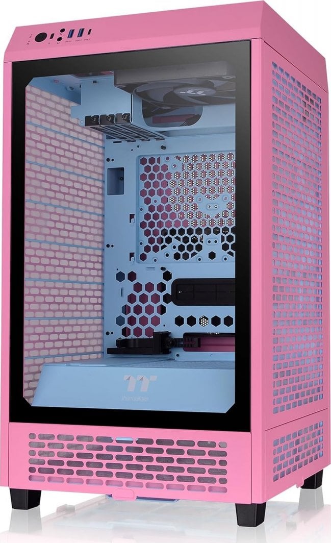 Kasë Thermaltake The Tower 200 Bubble Pink, Mini Tower