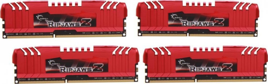 Memorie G.Skill RipjawsZ, DDR3, 32 GB, 1600 MHz, CL10, F3-12800CL10Q-32GBZL