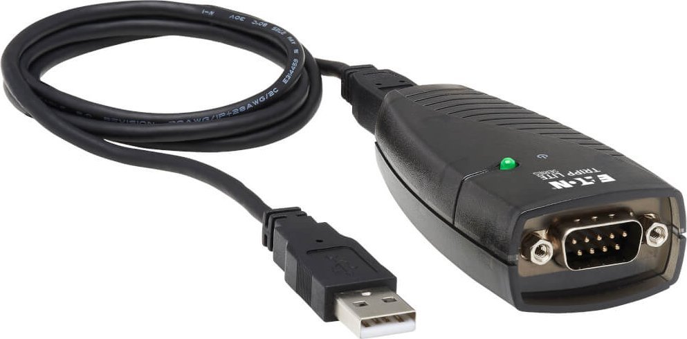 Adapter USB në serial Tripp Lite USA-19HS, High-Speed, 230 Kbps, i bardhë