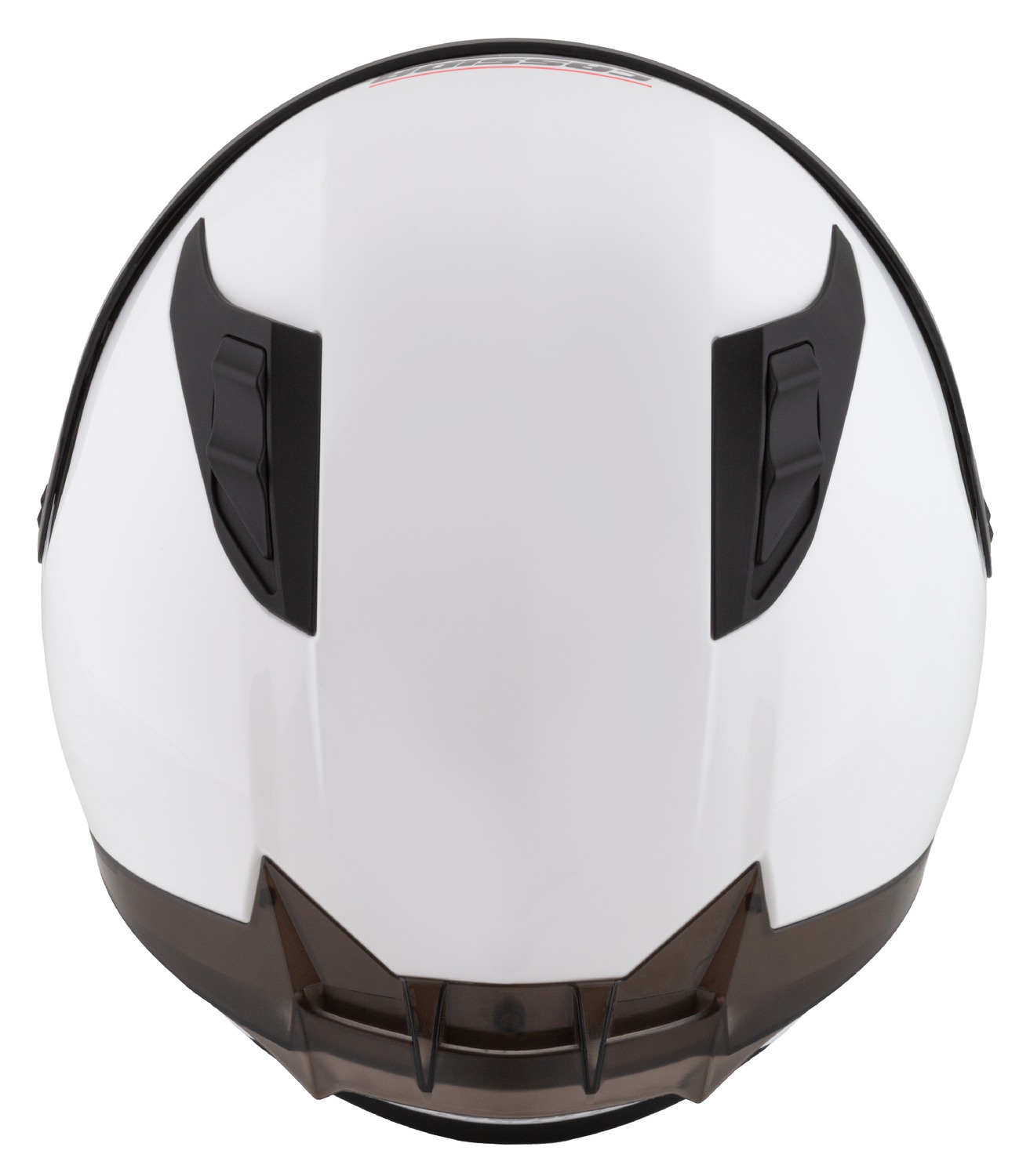 Kaskë moto Cassida Aero Solid 2026, integrale, e bardhë e zezë