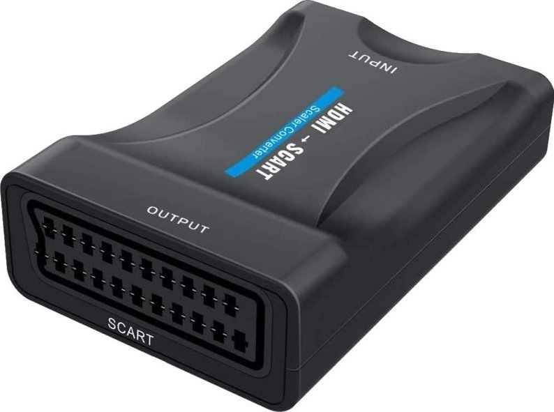 Konvertues HDMI në SCART PremiumCord, Full HD 1080p, me adapter 230V