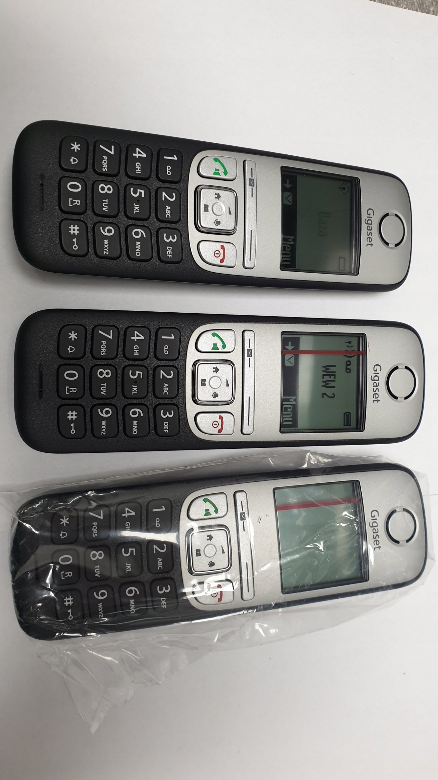 Telefon pa tel Gigaset A690A, analog DECT, Caller ID, i zi