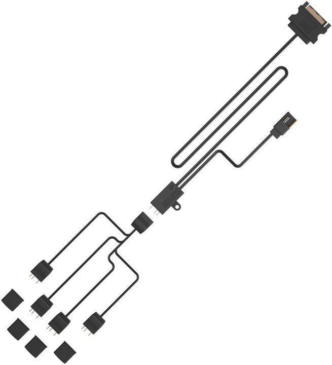Set për kontrollim të dritave SilentiumPC Nano Reset ARGB