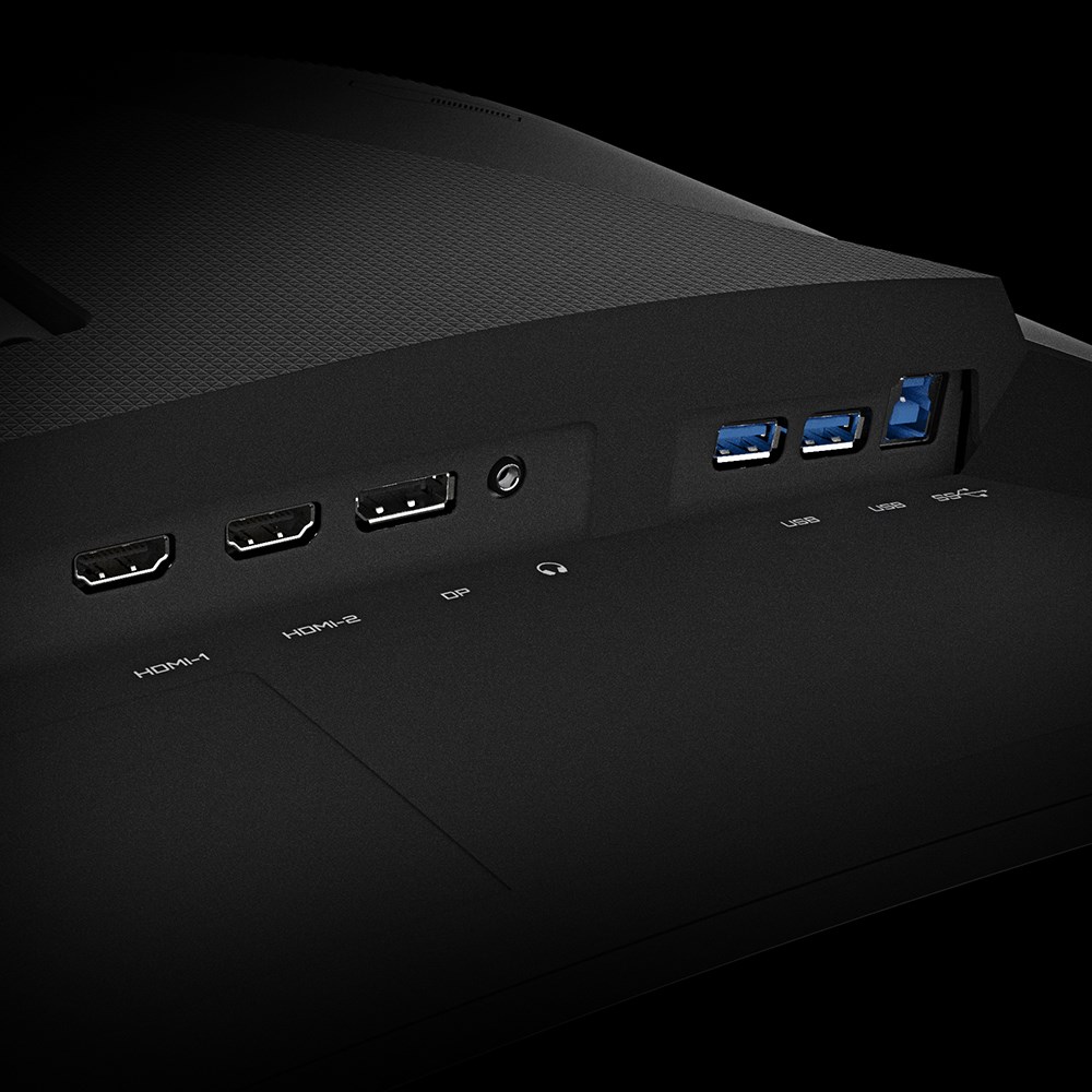 Monitor Gigabyte G27QC A, 27", 2560 x 1440, 2K Ultra HD, 165 Hz, i zi