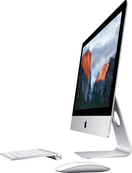 Kompjuter Apple iMac 21.5", 4K Retina, i5, 3.1 GHz, 8GB, 1TB, Intel Iris Pro 6200, i bardhë