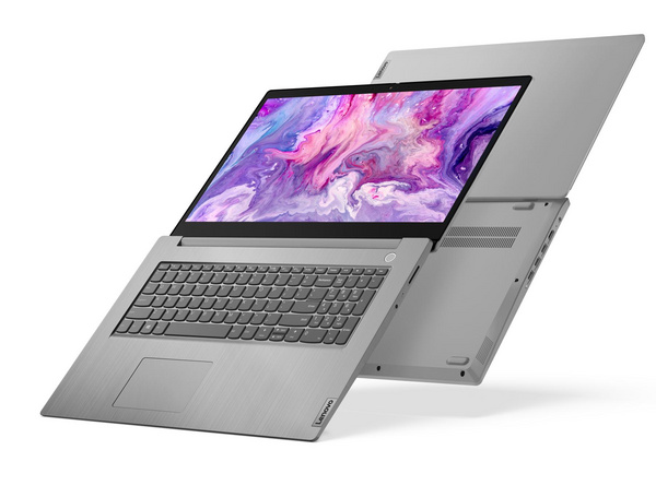 Laptop Lenovo IdeaPad 3, 17.3", Intel Core i3, 8GB RAM, 512GB SSD, Intel UHD Graphics, gri / platin