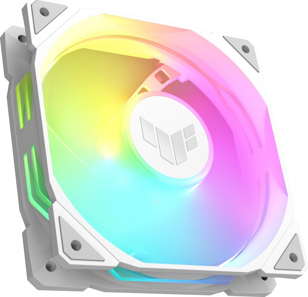 Ftohës ASUS TUF Gaming TR120 ARGB, 12 cm, i bardhë