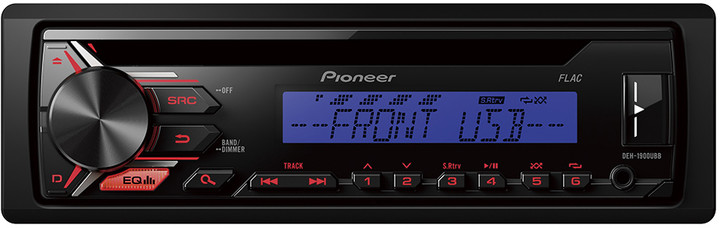 Pioneer DEH-1900UBB, радио