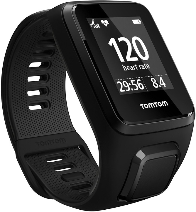 TOMTOM Spark 3 Cardio (S), црна