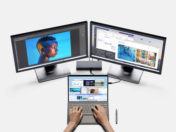 Laptop MICROSOFT Surface Pro 8 Commercial Edition, 13", 16GB RAM, 256GB SSD, Core i7-1185G7, Intel Iris Xe, i argjendtë