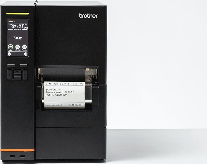 Printer etiketash Brother TJ-4522TN, direct thermal thermal transfer, me kabllo, i zi