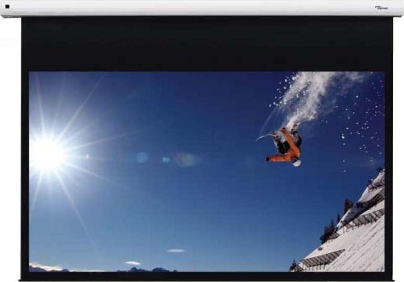 Ekran projektori Optoma DE-1123EGA, 123", elektrik, i bardhë