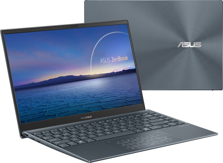 Laptop ASUS ZenBook 13 UX325 (11th Gen Intel), 13.3'', Intel Core i5, 8GB RAM, 512GB SSD, Intel Iris Xe Graphics, i hirtë