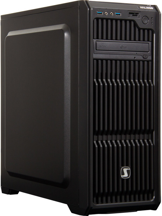 Shtëpizë HAL3000 PC MEGA Gamer nga MSI, Intel Core i5, 8GB RAM, 240GB SSD, 1TB HDD, NVIDIA GeForce GTX 1050 Ti OC, i zi