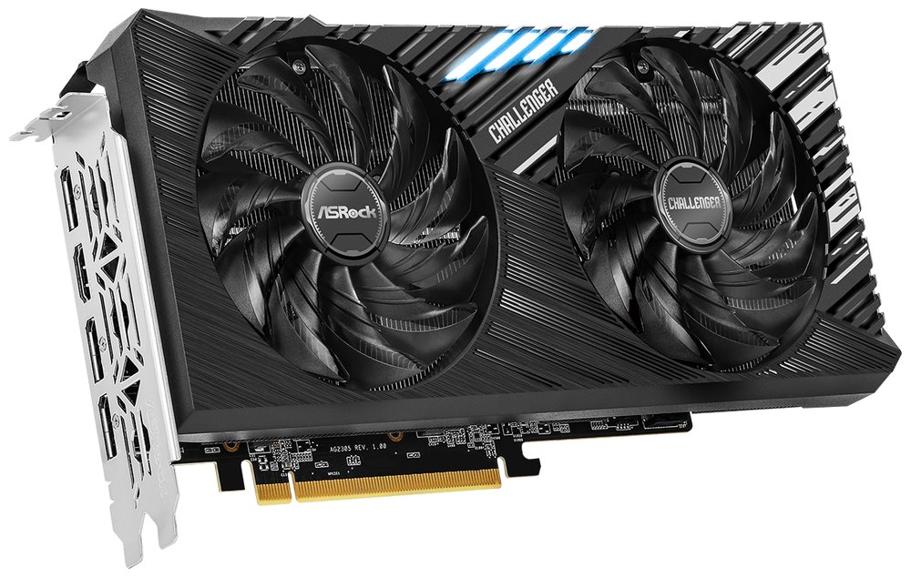 Kartelë grafike ASRock Radeon RX 7600 XT Challenger OC, 16GB GDDR6