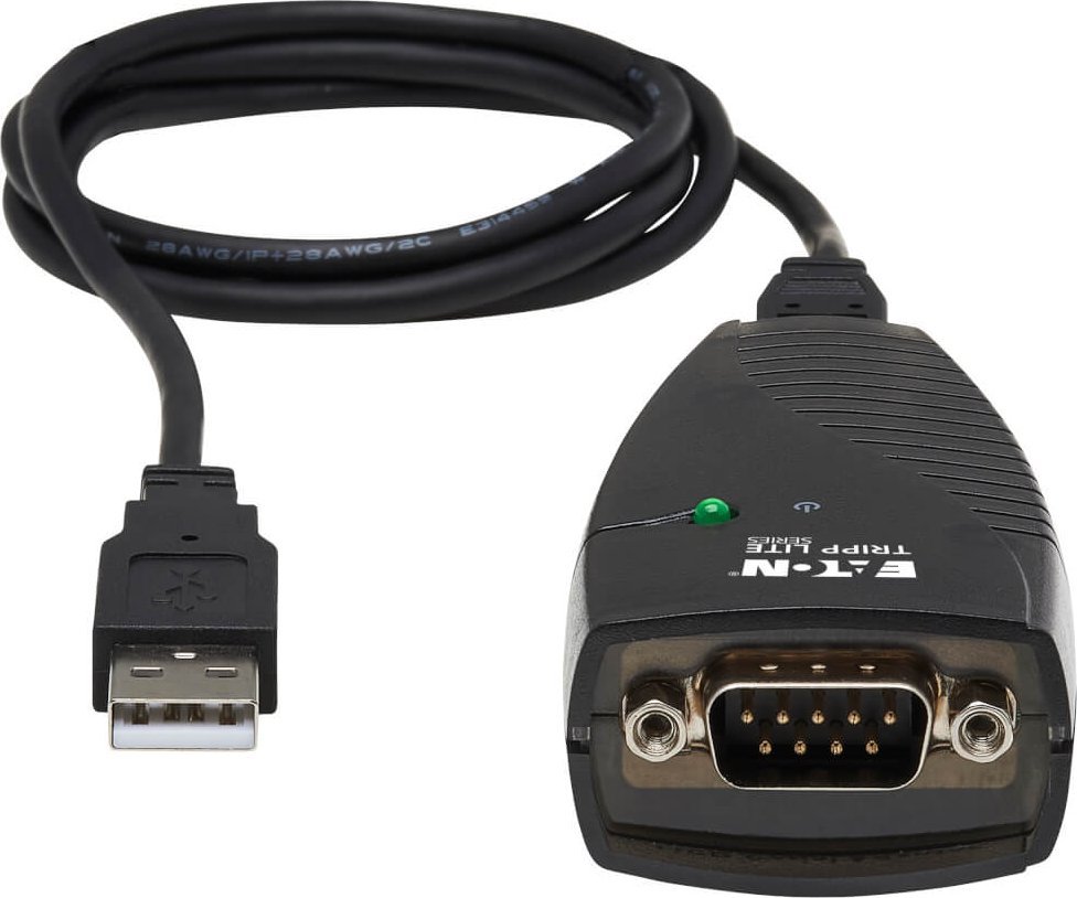 Adapter USB në serial Tripp Lite USA-19HS, High-Speed, 230 Kbps, i bardhë