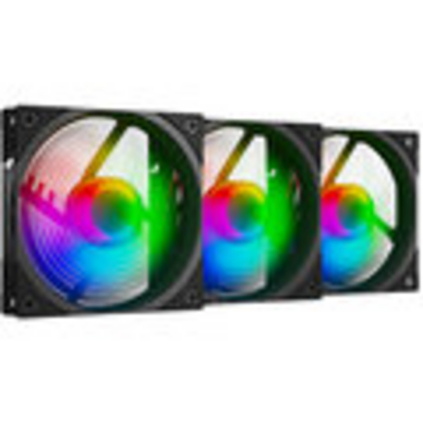 Ventilatorë SilentiumPC Fluctus 120 PWM ARGB, 3x120mm