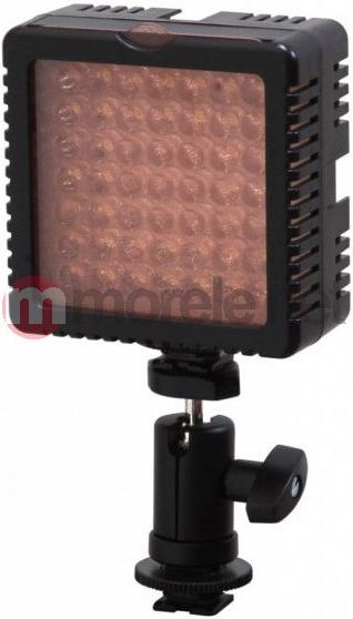 Dritë video Reflecta RPL 49, kompakte, ndriçim i qëndrueshëm, e zezë