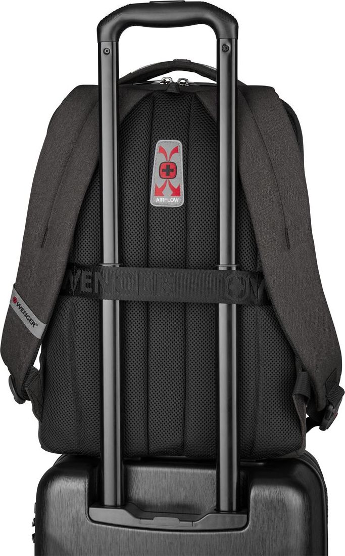 Çantë shpine Wenger MX Professional 16", për laptop, e zezë