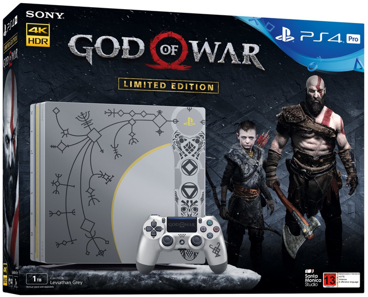 Konzolë PlayStation 4 Pro, 1TB, God of War Limited Edition                