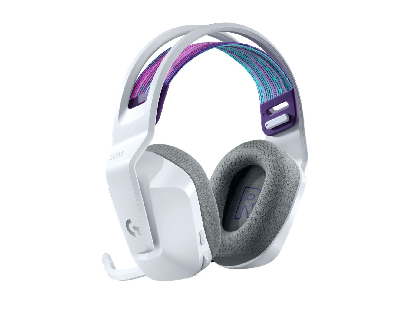 Kufje Logitech G733 Lightspeed, të bardha