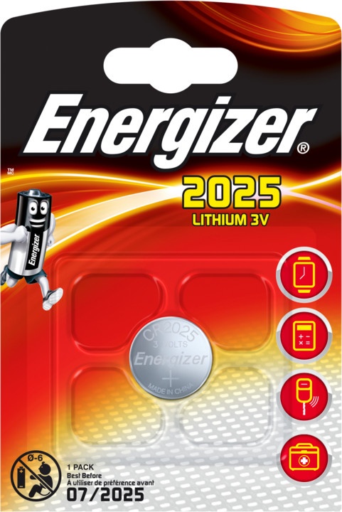 Bateri Energizer CR2025