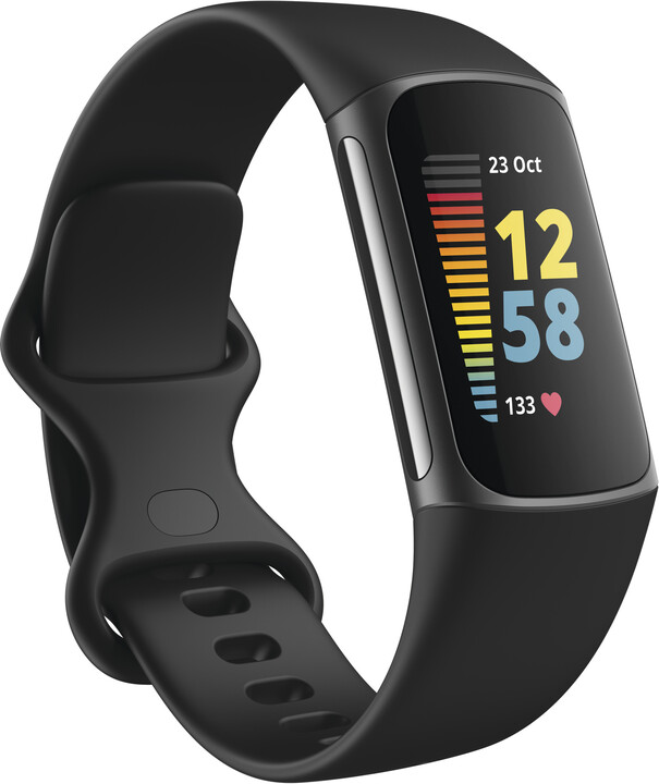 Matës aktiviteti Fitbit Charge 5, i zi 