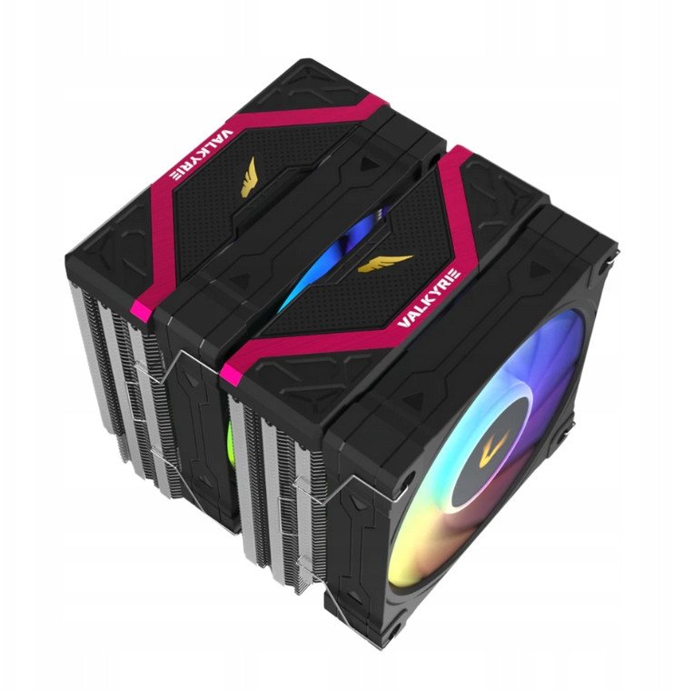 Ftohës procesori Valkyrie Vind 125 DL, 2x120mm, RGB, i zi