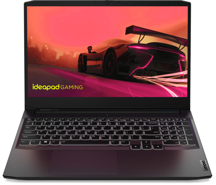 Laptop Lenovo IdeaPad Gaming 3 15ACH6, 15.6'', AMD Ryzen 5, 8 GB RAM, 512 GB SSD, NVIDIA GeForce GTX 1650, i zi