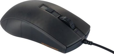Maus gaming Deltaco Gaming DM310, 6200 DPI, 6 butona, i zi transparent