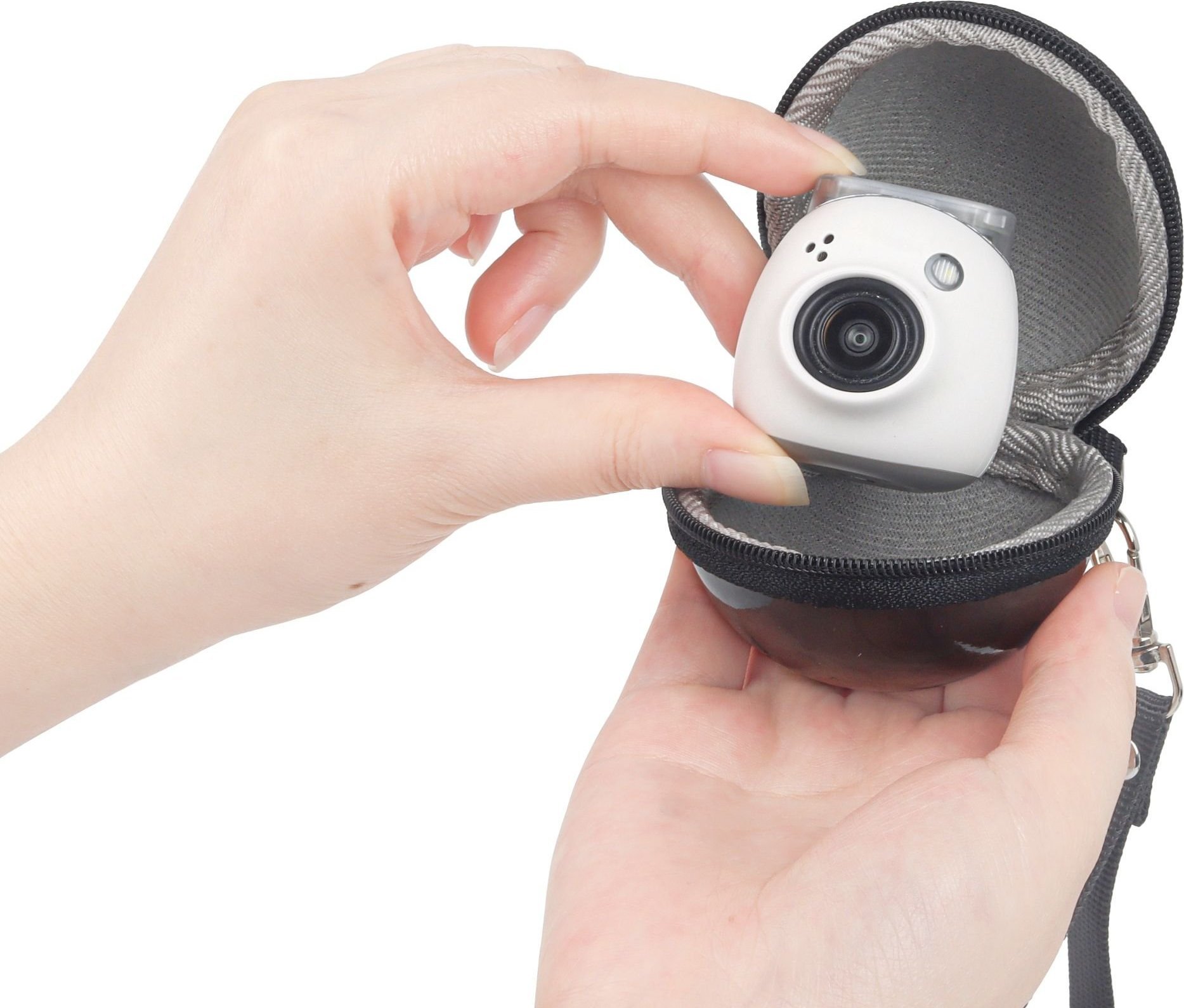 Заштитна торбичка LoveInstant за FujiFilm Instax Pal, издржлив материјал, црна