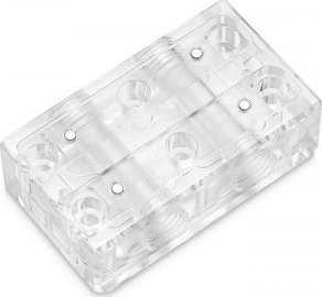 Terminal ftohësish PC EK Water Blocks EK-Quantum Scalar² DirectLink Plexi, për EK-Quantum Vector² Strix TUF RTX 4080 4090, transparent