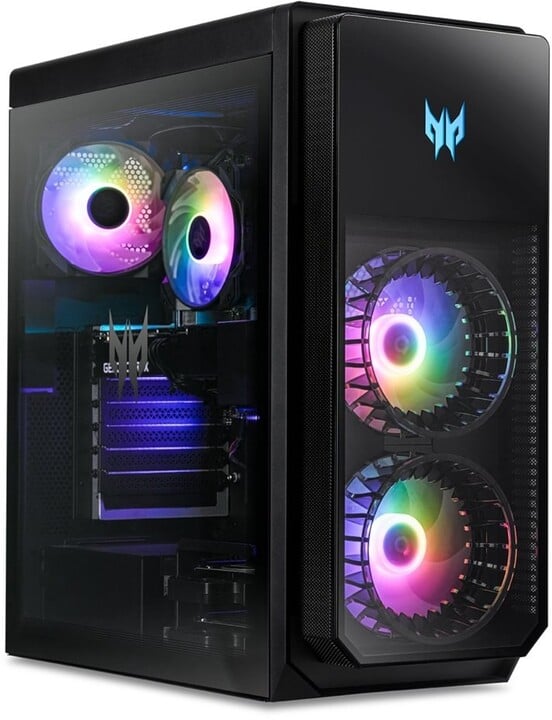 Kompjuter ACER Predator Orion 5000 (PO5-650_RGB_FR 800W), i7-13700F, 32GB, 2x1TB SSD M.2, NV RTX4070Ti 12GB, W11H