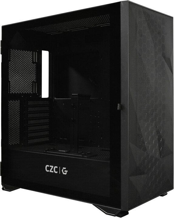 Kompjuter Gjirafa50 Gaming Paladin GC209, AMD Ryzen 5, 32GB RAM, 1TB SSD, NVIDIA GeForce RTX 3070 Ti, i zi