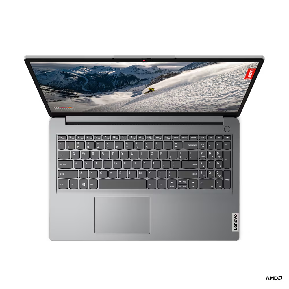 Laptop Lenovo IdeaPad 1 15ALC7, 15.6'' Full HD, AMD Ryzen 5 5500U, 8GB RAM, 256GB SSD, i hirtë