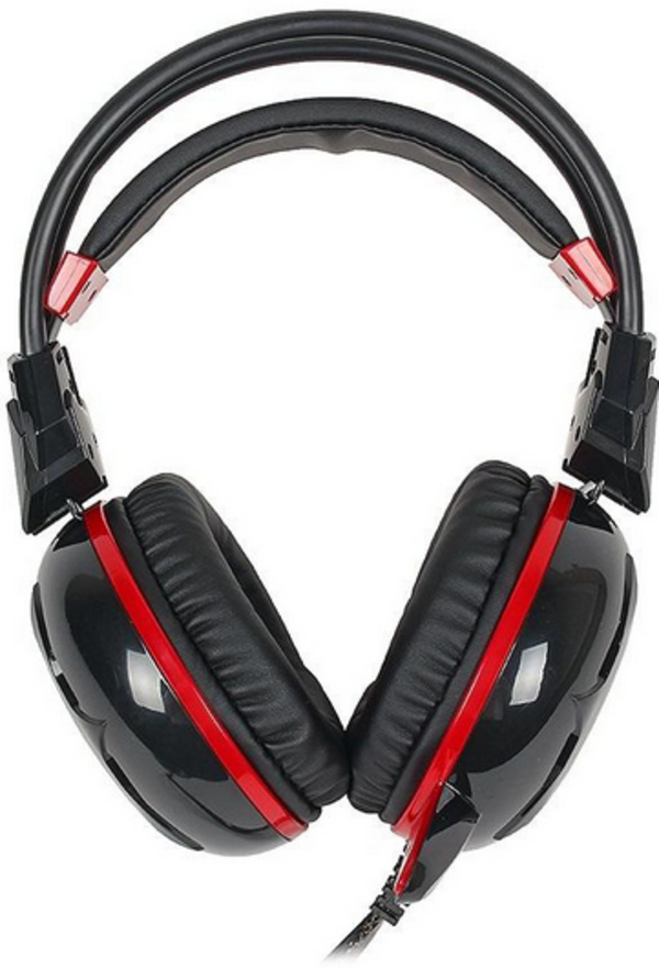 Kufje A4Tech Bloody G300 Gaming, të zeza/të kuqe