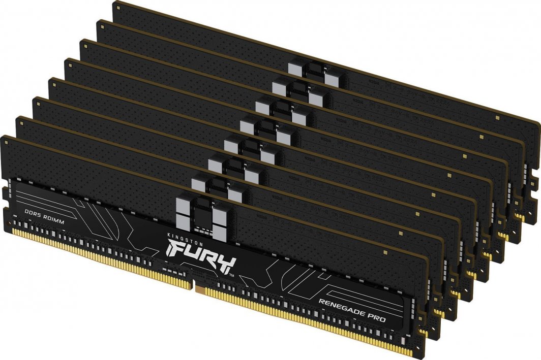 меморија  Kingston Fury Renegade Pro, DDR5, 128 GB, 6000 MHz, CL32, KF560R32RBK8-128
