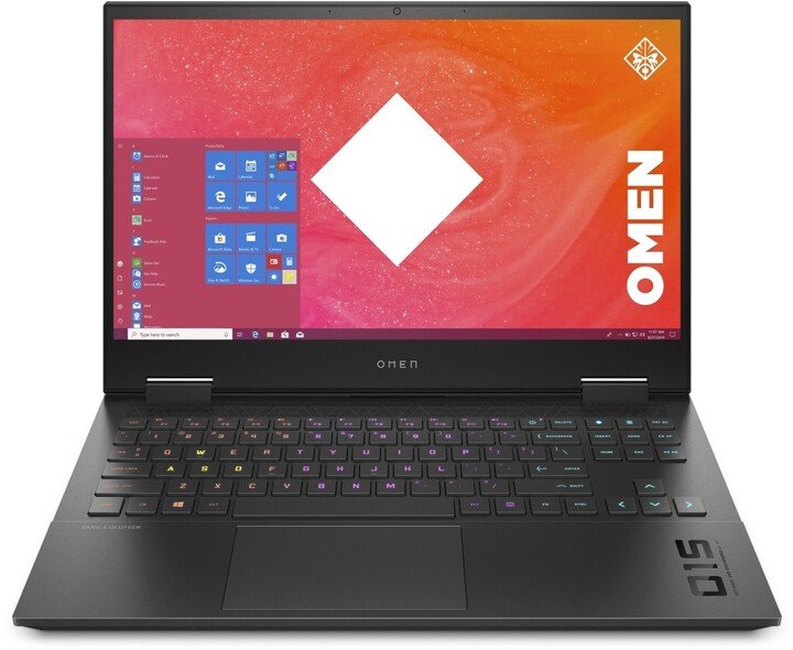 Laptop OMEN 15-en1000nc, 15.6'', AMD Ryzen 5, 16 GB RAM, 512 GB SSD, NVIDIA GeForce RTX 3060, i zi
