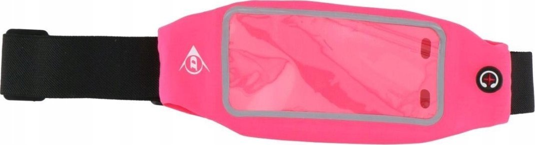 Mbajtëse telefoni për bel Dunlop, e papërshkueshme nga uji, për vrapim dhe biçikletë, e zezë