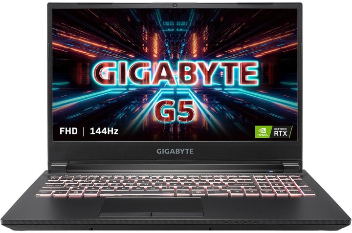 Laptop GIGABYTE G5 MD (Intel 11th Gen), 15.6 ", Intel Core i5, 16GB RAM, 512GB SSD, NVIDIA GeForce RTX 3050Ti, i zi