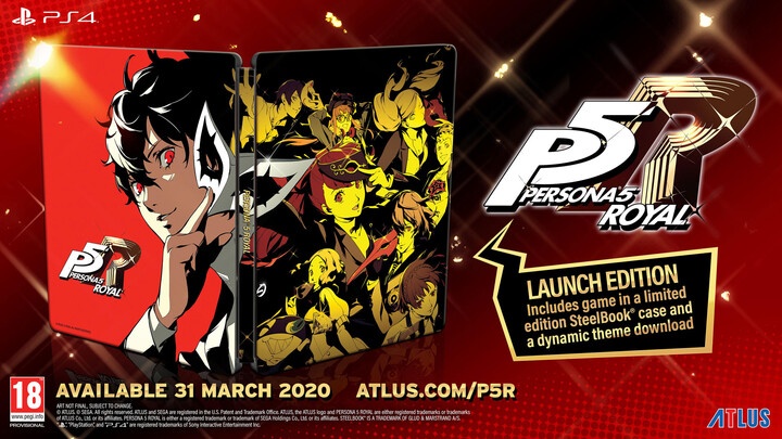Persona 5 Royal - Steelbook Edition (PS4)