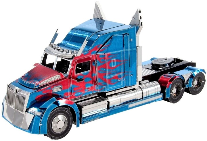 Foto e Set ndërtimi ICONX Transformers - Optimus Prime Truck, metalik