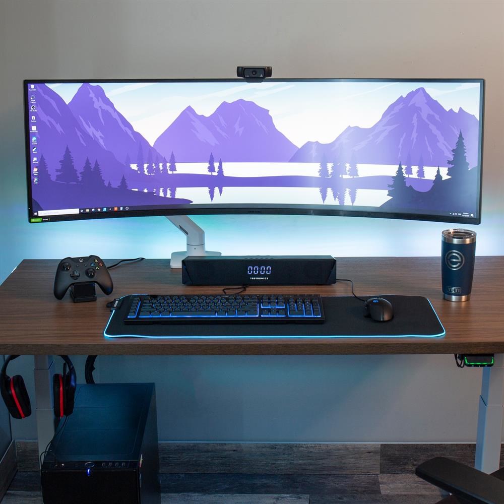 Mbajtëse për monitor Ergotron HX, 49", e bardhë