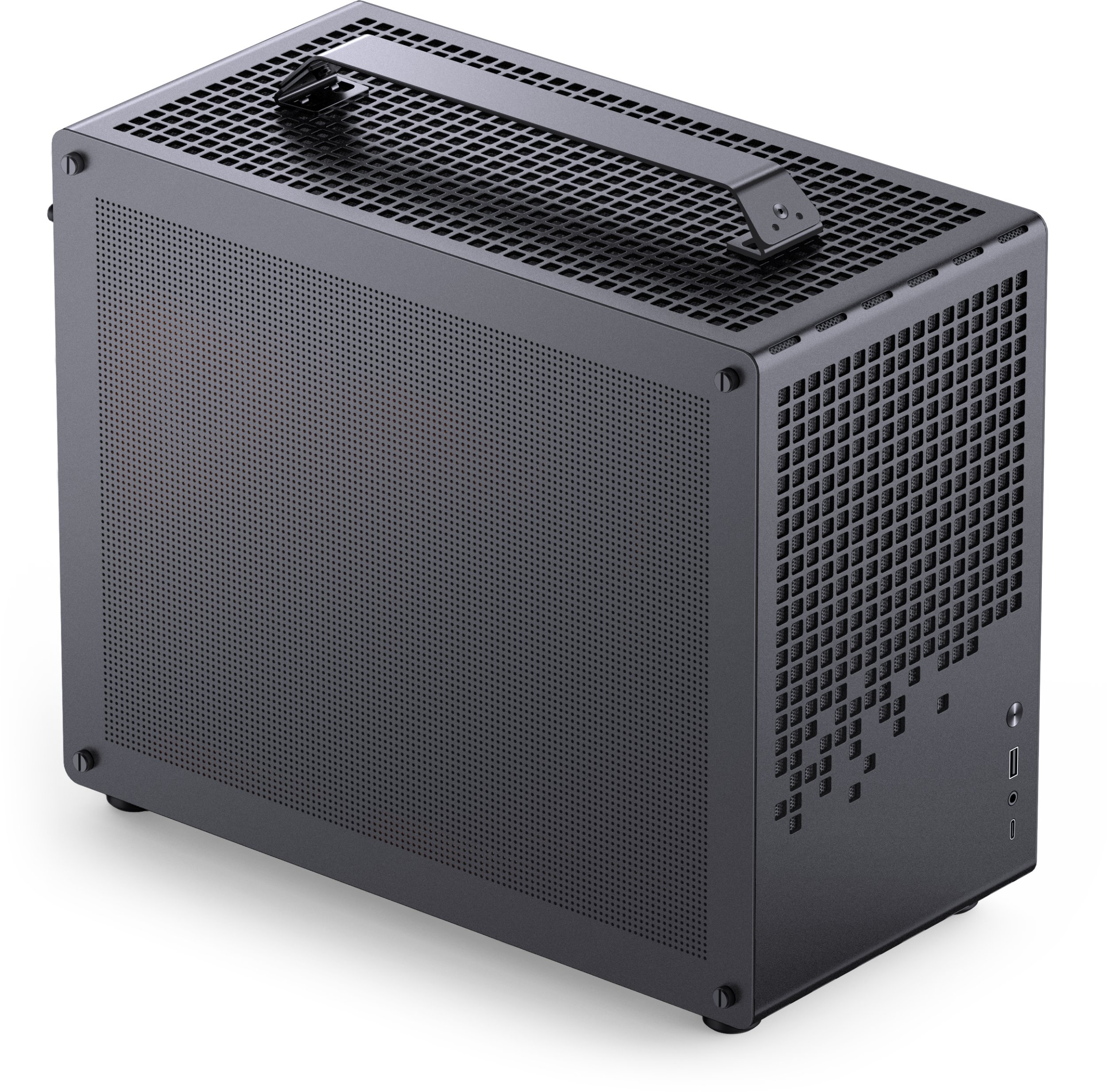 Kuti kompjuterike Jonsplus Z20 Mesh, Mini Tower, Micro ATX, e zezë